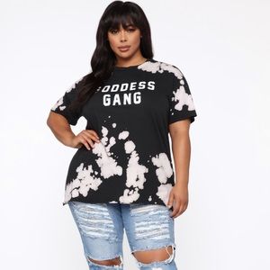 FASHION NOVA Goddess Gang TShirt